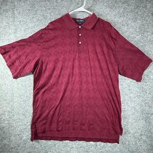 Ralph Lauren Polo Golf Mens XL Red Short Sleeve Cotton Polo Shirt